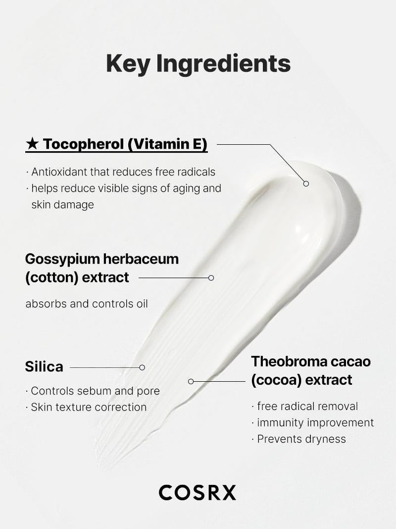 COSRX Daily SPF 50 Vitamin E Sunscreen – Lightweight & No White Cast
